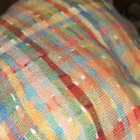 Anthropologie Bl>NK poncho size XS/s petite. Beautiful fall colors. EUC. Worn 1X - Picture 6 of 6